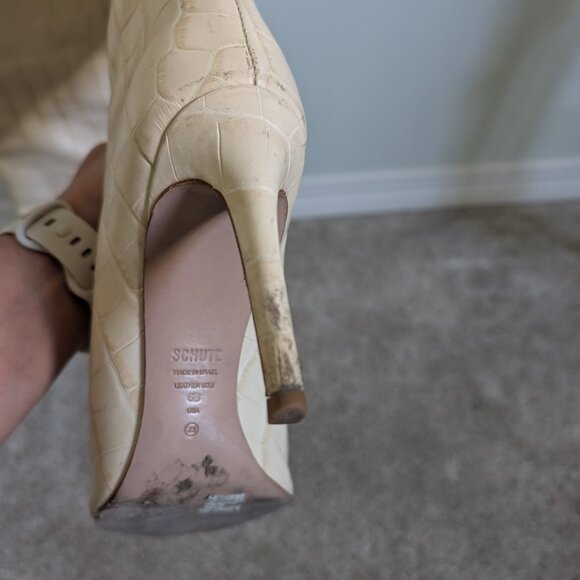 Schutz heeled boots size 6 - Picture 6 of 10